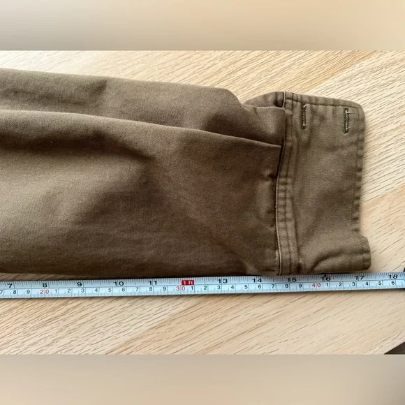 Tuckernuck Callahan Shirt Dress Sea Green Chino Cotton Button Front Size L - Picture 11 of 15